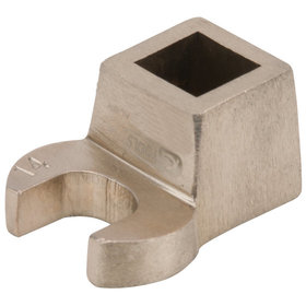 KSTOOLS® - BRONZEplus Krähenfußschlüssel, Maulform, Vierkant 1/2" 13mm