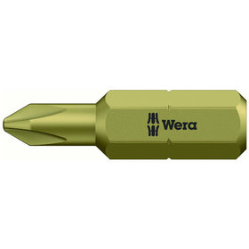 Wera® - Bit Kreuzschlitz Phillips® 851/1 RH 6,3mm / 1/4" PH2x25mm