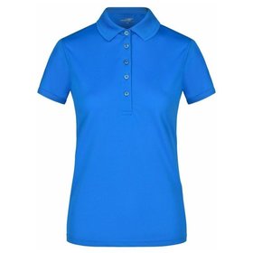 James & Nicholson - Damen Aktiv Poloshirt JN574, kobalt-blau, Größe XL