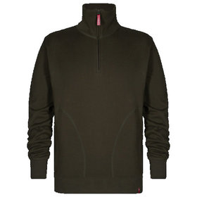 Engel - Standard Sweatshirt mit hohem Kragen 8014-136, Forest Green, Größe S