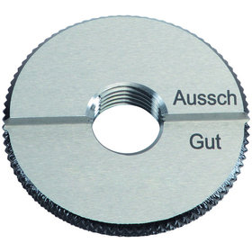 VÖLKEL - Gut-/Ausschuss-Lehrring, ANSI/ASME B 1.20.1, NPT 1.1/2"