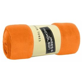 James & Nicholson - Microfaser Kuscheldecke JN951, orange, Einheitsgröße