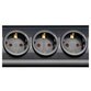 brennenstuhl® - Primera-Tec Comfort Switch Plus Steckdosenleiste 7-fach, Überspann.schutz, RJ-11