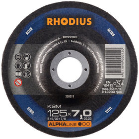 RHODIUS - Schruppscheibe KSM 125x7,0mm Stahl