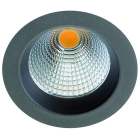 SG LIGHTING - LED-Einbaustrahler 15W JUPITER 3000K A+ 1430lm 1LED IP65 graphit mt Konv 40°