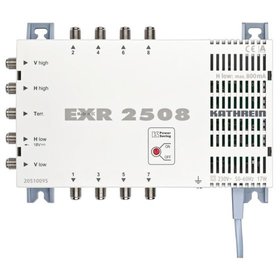 Kathrein - Kaskadenschalter 8Tln 5Eing aktiv 4Ausg NTeingeb 22kHz-Generator 800mA 0/22kHz