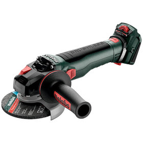 metabo® - Akku-Winkelschleifer WVB 18 LT BL 11-125 Quick Inox (613091850), mit Bremse, Drehzahlregelung, Schnellspannmutter, drehbarem Akkupack, Karton