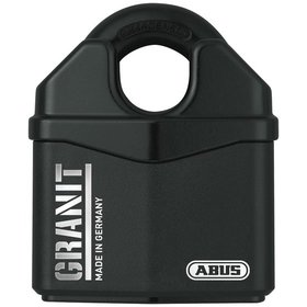 ABUS - AV-Vorhangschloss, Granit 37RK/80, Spezialstahl gehärtet schwarz