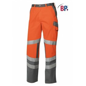 BP® - Warnschutzhose 2110 845 warnorange/dunkelgrau, Größe 56n