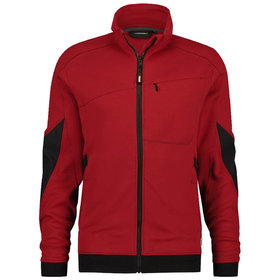 Dassy® - Velox Sweatshirt, rot/schwarz, Größe 3XL