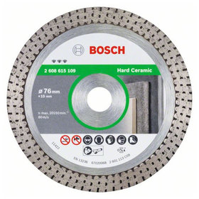 Bosch - Diamanttrennscheibe Best for Hard Ceramic, 76 x 10 x 1,9 x 10mm
