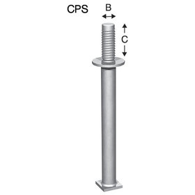 SIMPSON Strong-Tie® - Stützenfuß, Dorn mit Gewinde, Stahl feuerverzinkt, CPS 40-VE1