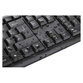 hama® - Tastatur Basic, schwarz, 00182681, kabelgebunden