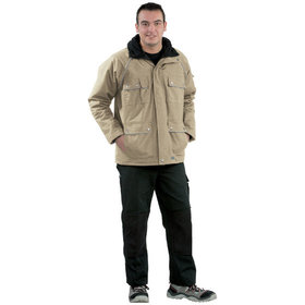 Planam - Winterjacke 2195 khaki/schwarz, Größe XL