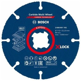 Bosch - EXPERT Carbide Multi Wheel X-LOCK Trennscheibe, 115 mm, 22,23 mm (2608901192)