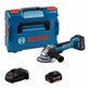 Bosch - Akku-Winkelschleifer GWS 18V-10 P, (2x5,0Ah, L) (06019J4101)