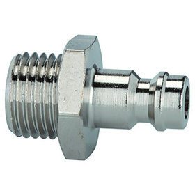 RIEGLER® - Nippel für Kupplungen NW 5, Messing vernickelt, G 1/4" A