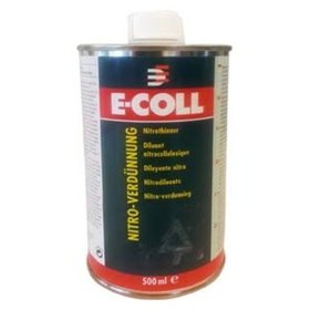 E-COLL - Nitro Verdünnung silikonfrei Verdünnungs-/Reinigungsmittel 500ml Dose