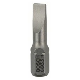 Bosch - Schrauberbit Extra-Hart, S 0,8 x 5,5, 25mm, 25er-Pack (2607001463)