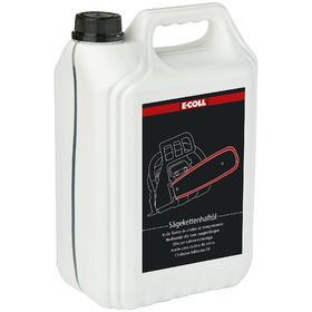 E-COLL - Sägeketten-Haftöl für Motor- und Elektrokettensägen 5 Liter Kanister