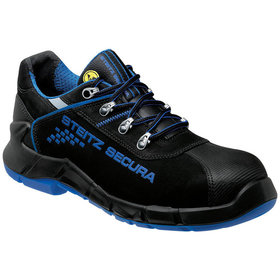 Steitz Secura - Sicherheitshalbschuh VX PRO 7100 ESD, S2 SRC CI, schwarz/blau, NB, Größe 42