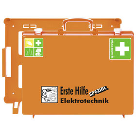 SÖHNGEN® - Verbandkoffer SPEZIAL MT-CD Elektrotechnik, orange