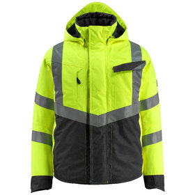 MASCOT® - Pilotjacke Hastings 15535-231-1709, hi-vis gelb/schwarz, Größe L