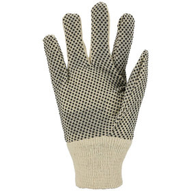 ASATEX® - Feinstrickhandschuh BKSN, beige/schwarz, Größe 10