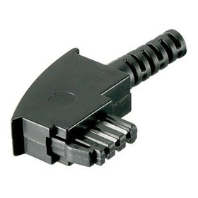 goobay® - Stecker TAE-F, mit Knickschutz