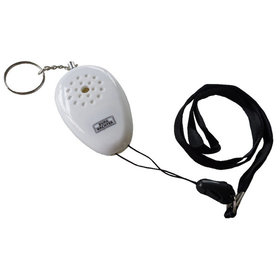 BURG-WÄCHTER - Personen-Alarm-Schlüsselanhänger, mit Ring, PA 2006 SB, Kunststoff, weiß