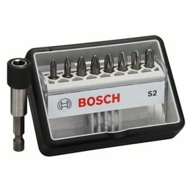 Bosch - Schrauberbit-Set Robust Line S Extra-Hart, 8 + 1-teilig, 25mm, PZ (2607002561)