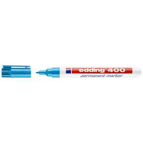 edding - 400 Permanentmarker hellblau