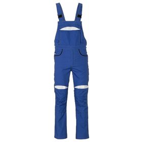 Planam - Latzhose DuraWork Größe 94 kornblau/schwarz