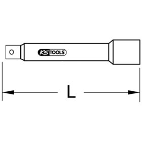 KSTOOLS® - BERYLLIUMplus Verlängerung 1/4" 100mm