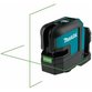 Makita® - Akku-Kreuz Linienlaser grün SK105GDZ, 12 V