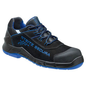 Steitz Secura - Sicherheitshalbschuh VX PRO 7100 ESD, S2 SRC CI, schwarz/blau, XB, Größe 36