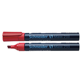 Schneider - Permanentmarker 233 123302 1-5mm Keilspitze rot