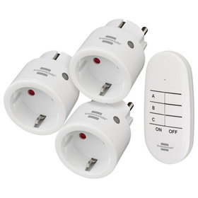 brennenstuhl® - Comfort-Line Mini Funkschalt-Set 3x IP20