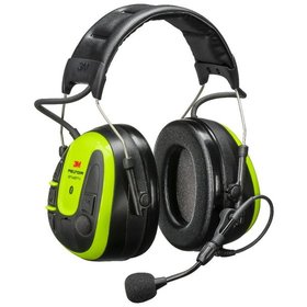 3M™ - PELTOR™ WS™ ALERT™ X Headset, hellgelbe Schalen, Kopfbügel, kompatibel mit mobiler App, MRX21A4WS6