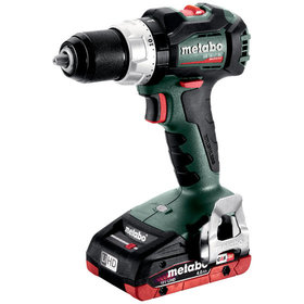 metabo® - Akku-Schlagbohrschrauber SB 18 LT BL (602316800), metaBOX 145, 18V 2x4Ah LiHD + ASC 55