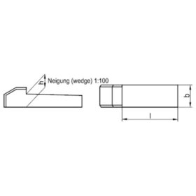 Nasenkeile DIN 6887 Stahl C45+C blank ø12 56 x 8