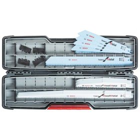 Bosch - 16-tlg. Säbelsägeblatt-Set, ToughBox für Abrissarbeiten (2607010997)