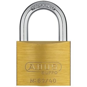 ABUS - AV-Vorhangschloss 62/40 Triples SB/6, Messing massiv