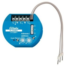 Eltako - Schaltaktor UP 2Ausg 10A 2000W 230-250V Vor Ort-/Handbedienung