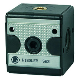 RIEGLER® - Verteiler »multifix«, breite Ausführung, BG 1, G 3/8", 4 Abgänge