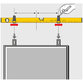 STABILA® - Leichtmetall-Wasserwaage mit Magnet Type 70 MAS, 80cm