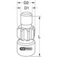 KSTOOLS® - 1/2" Motor-Durchdrehvorrichtung für Scania