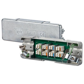 METZ CONNECT - Kabelverbinder Cat. 7, IP20, 4 x 2