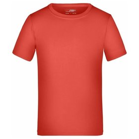 James & Nicholson - Herren Aktiv T-Shirt JN358, grenadine-rot, Größe M