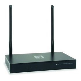 LevelOne - WLAN Accesspoint 300Mbps 4x10/100mbit 1x10mbit/WAN IEE 802.11 b/g/n 2,4GHz Eth